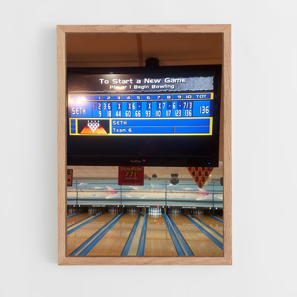 Poster open bowling (vue 4)